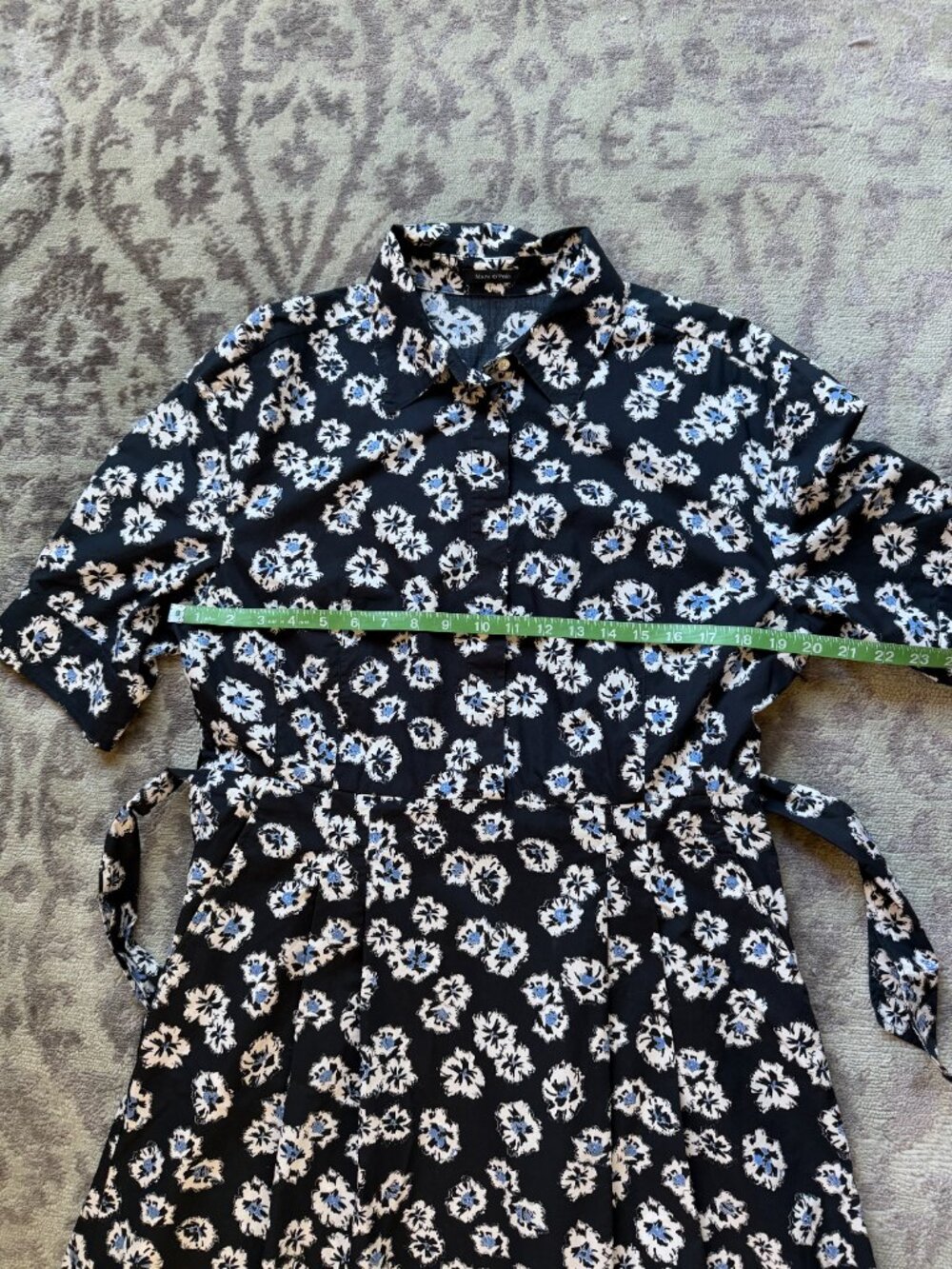 Marc O’Polo Floral Cotton Dress - Picture 8 of 10